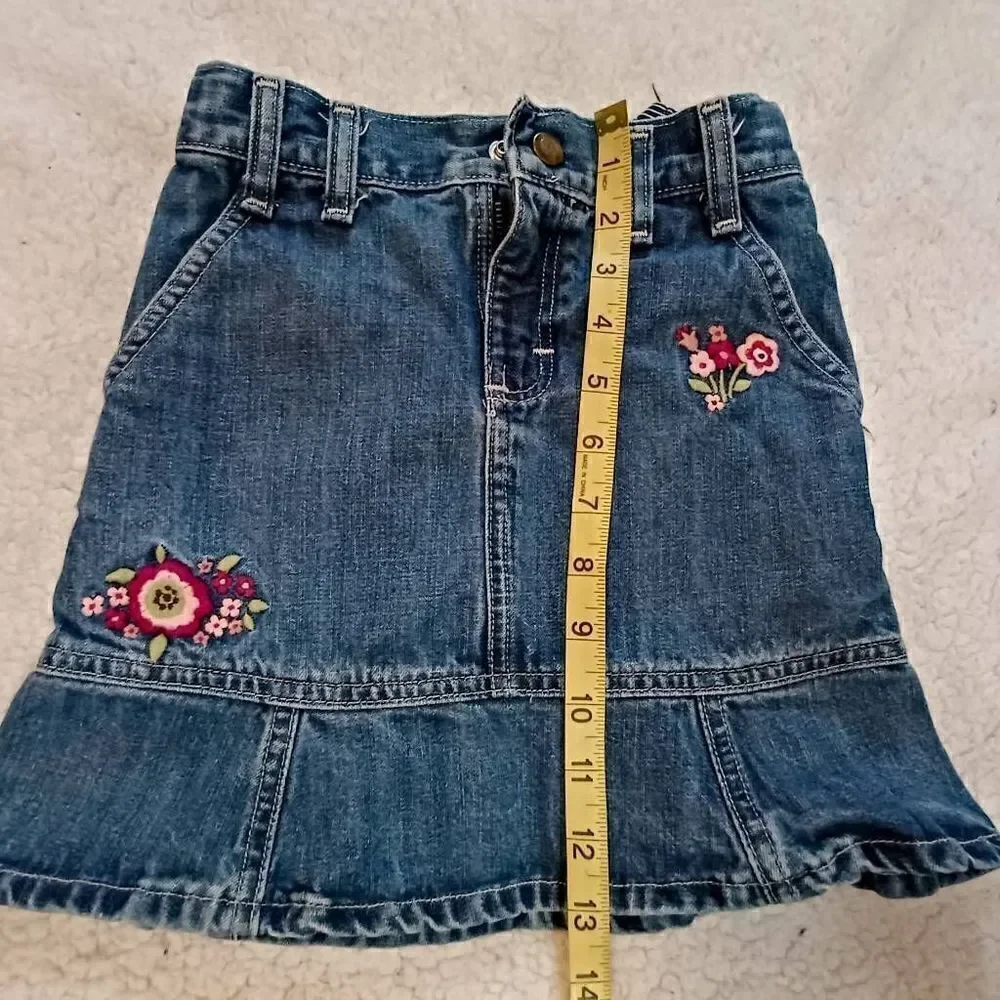 Oshkosh B'gosh girls denim skirt Size 5